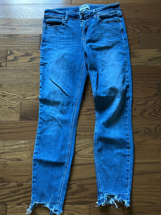 PAIGE Denim - PAIGE Women’s Skinny Jeans in Medium Blue - Stretch Denim Sz 28